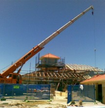 Roof Trusses Hillary's Marina